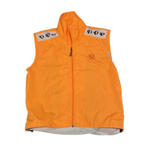 Pearl Izumi Men's Cycling Jacket XL Orange Bright Vest Lightweight Bike